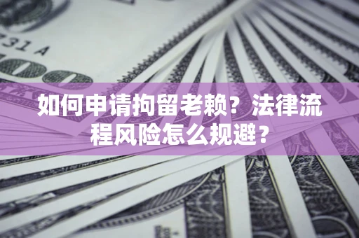 武汉如何申请拘留老赖？法律流程风险怎么规避？