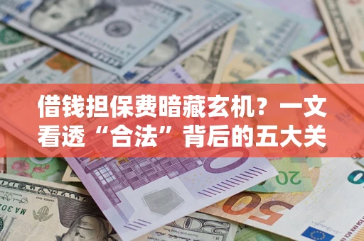 武汉借钱担保费暗藏玄机？一文看透“合法”背后的五大关键陷阱
