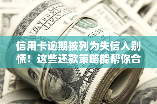 武汉信用卡逾期被列为失信人别慌！这些还款策略能帮你合法止损