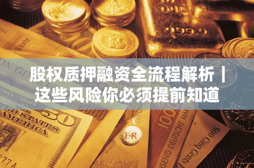 武汉股权质押融资全流程解析｜这些风险你必须提前知道