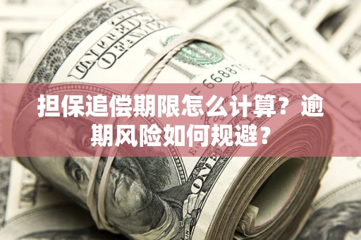 武汉担保追偿期限怎么计算？逾期风险如何规避？