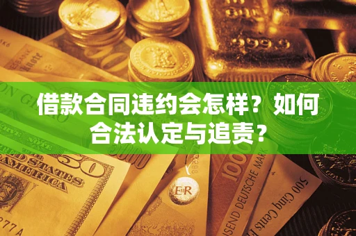 武汉借款合同违约会怎样？如何合法认定与追责？