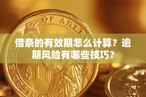 武汉借条的有效期怎么计算？逾期风险有哪些技巧？