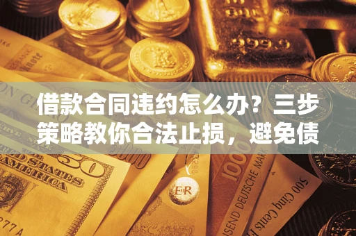 武汉借款合同违约怎么办？三步策略教你合法止损，避免债务危机升级