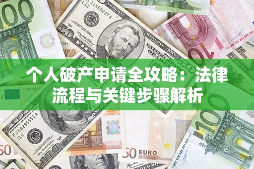 武汉个人破产申请全攻略：法律流程与关键步骤解析