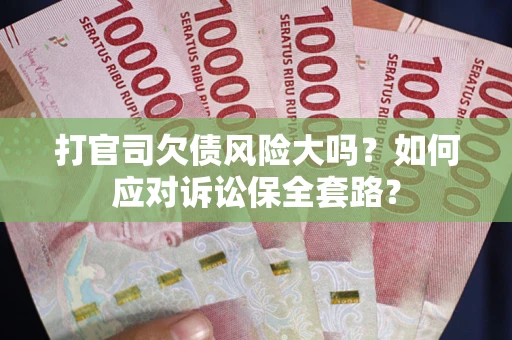 武汉打官司欠债风险大吗？如何应对诉讼保全套路？